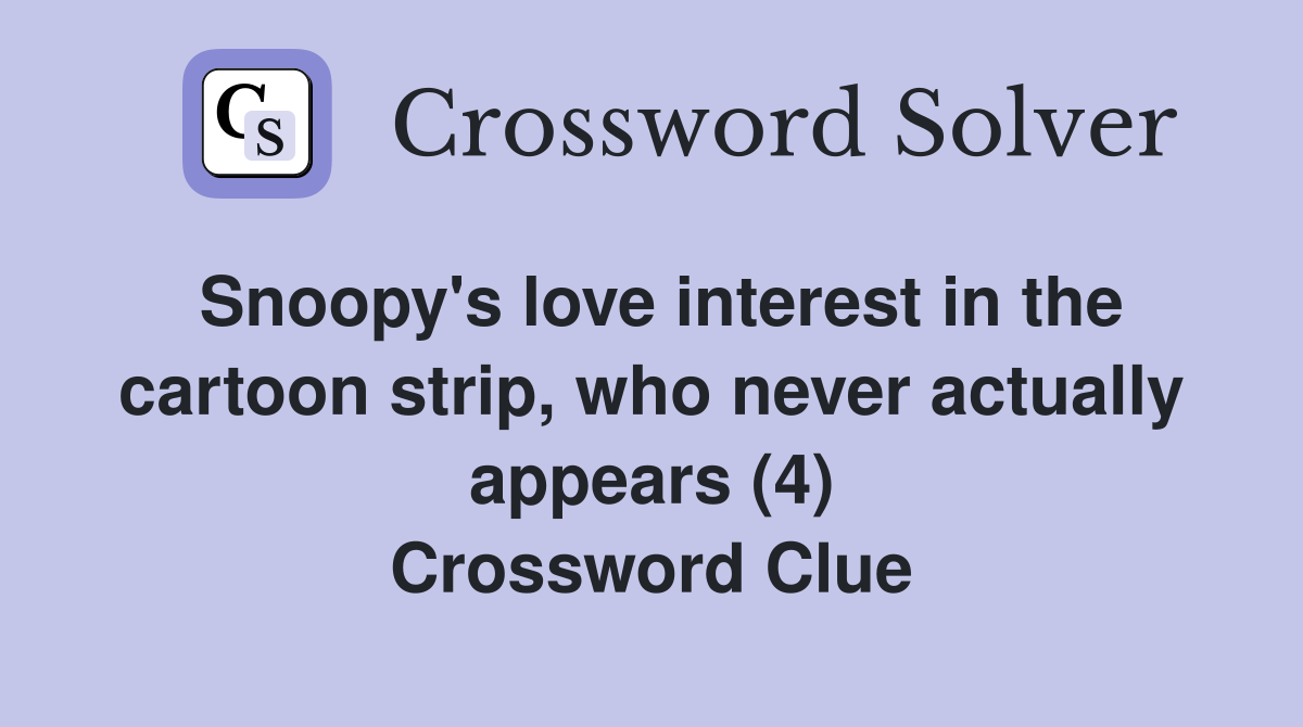 snoopy-s-love-interest-in-the-cartoon-strip-who-never-actually-appears